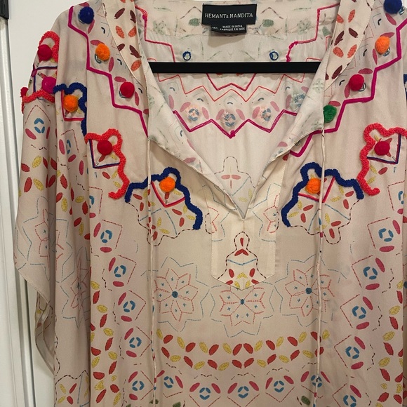 Hemant & Nandita Kaftan / Dress. Size M - Picture 3 of 5